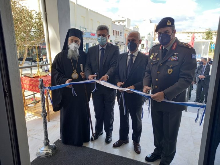 Στα εγκαίνια της Λέσχης Αξιωματικών Κορίνθου ο ΑΓΕΣ Αντγος Χαράλαμπος Λαλούσης