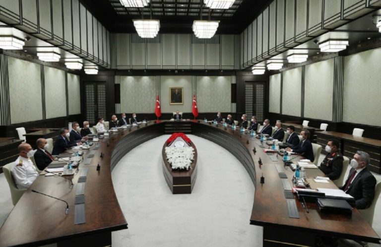 Έκτακτη συνεδρίαση του Συμβουλίου Ασφαλείας της Τουρκίας