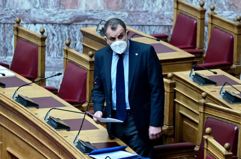 Τοποθέτηση  ΥΕΘΑ Ν. Παναγιωτόπουλου για  τη συνέχιση υποστηρίξεως του ναυπηγικού έργου των Ναυπηγείων Ελευσίνος  & Σκαραμαγκά