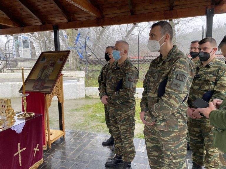 Ο Άγιος Νικόλαος περιπολεί στα σύνορα του Βόρειου Έβρου