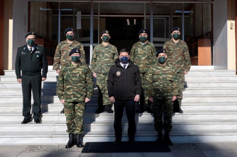 Σε μονάδες της Τρίπολης ο ΥΦΕΘΑ Ν. Χαρδαλιάς