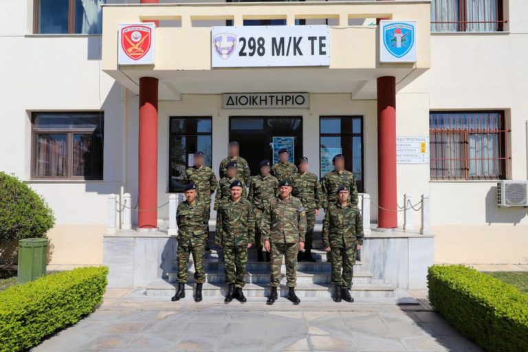 ΕΠΙΣΚΕΨΗ ΑΡΧΗΓΟΥ ΓΕΕΘΑ ΣΕ ΜΟΝΑΔΕΣ ΤΩΝ ΕΝΟΠΛΩΝ ΔΥΝΑΜΕΩΝ ΣΕ ΣΑΜΟ, ΙΚΑΡΙΑ, ΦΟΥΡΝΟΥΣ ΚΑΙ ΑΓΑΘΟΝΗΣΙ