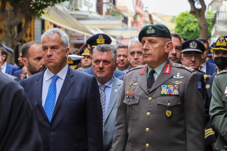 Στην 196η επέτειο της Ηρωικής Εξόδου του Μεσολογγίου ο ΑΓΕΕΘΑ Στρατηγός Κων. Φλώρος
