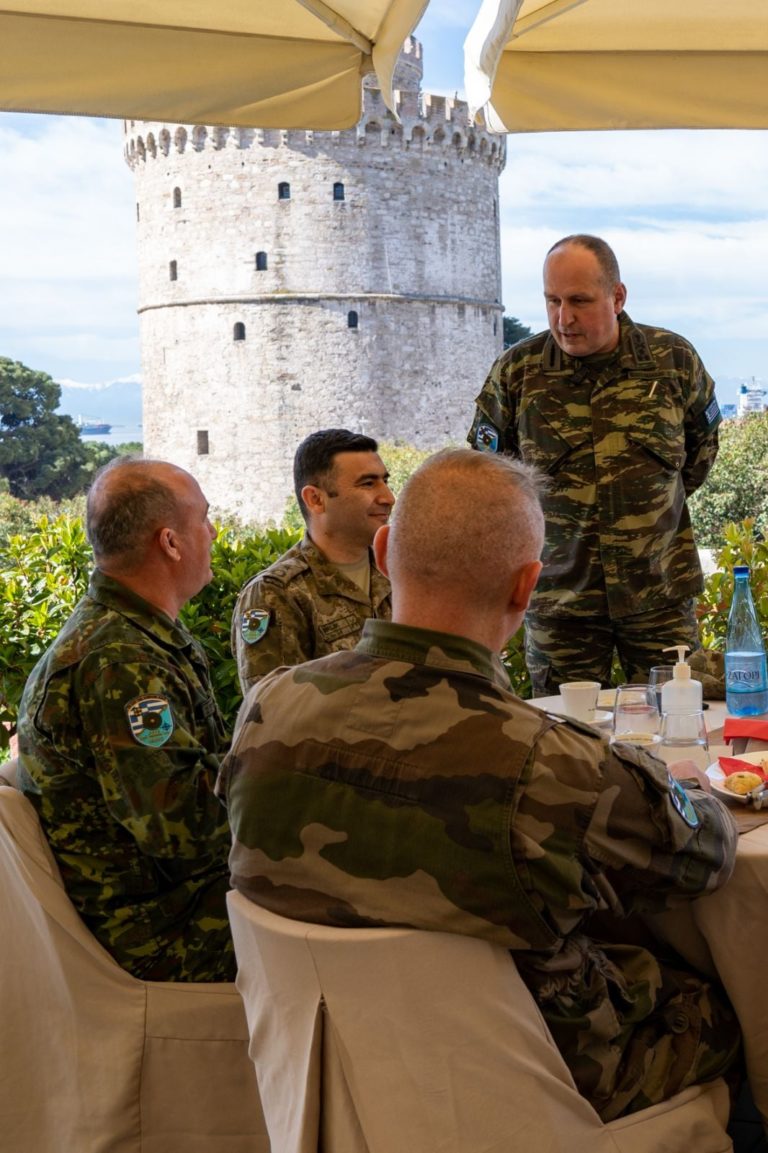 Συνάντηση του Διοικητή του Γ’ΣΣ με ανώτερους αξιωματικούς του NRDC-GR