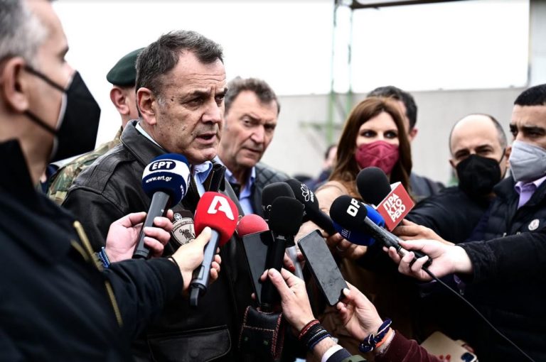 Δήλωση ΥΕΘΑ Νικόλαου Παναγιωτόπουλου μετά το πέρας της Πολυεθνικής Αεροπορικής Διακλαδικής Ασκήσεως ”ΗΝΙΟΧΟΣ ‘22”