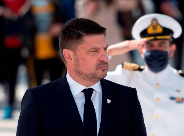Παρουσία  ΥΦΕΘΑ Νικόλαου Χαρδαλιά στον εορτασμό της επετείου απελευθέρωσης του  Κάστρου των Σαλώνων στην Άμφισσα, ως Εκπρόσωπος της Ελληνικής Κυβέρνησης