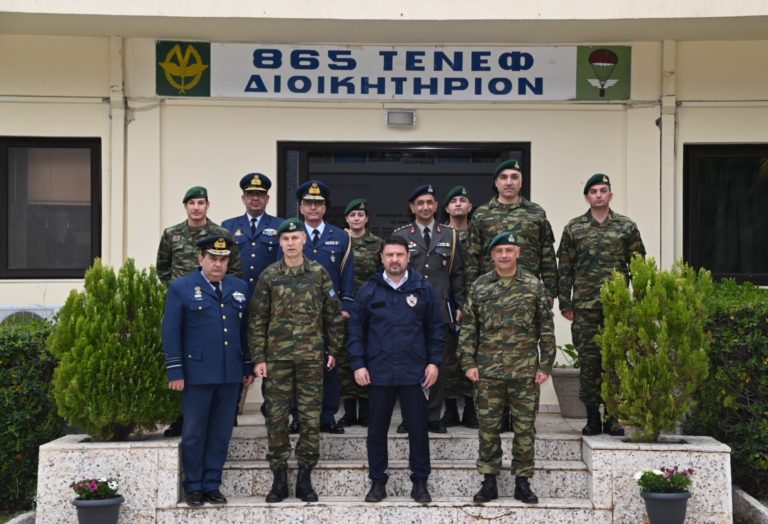 Στην Αεροπορική Βάση Ελευσίνας ο ΥΦΕΘΑ Νικόλαος Χαρδαλιάς