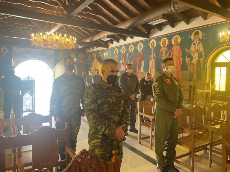 Η Δ´ Στάση των Χαιρετισμών στο Στρατόπεδο της 1ης ΤΑΞΑΣ
