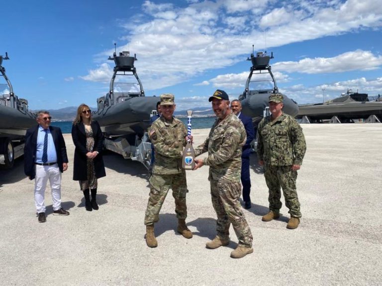 Δωρεά Σκαφών τύπου RHIB στο Πολεμικό Ναυτικό