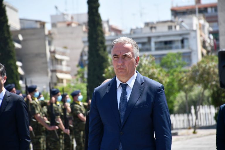 Καλαφάτης: «Η φετινή επέτειος της λήξης του Β΄ΠΠ στιγματίζεται από τη συνεχιζόμενη ρωσική εισβολή στην Ουκρανία»