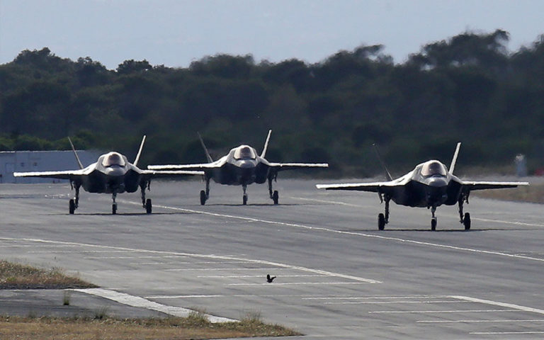 Σούδα: «Φιλοξενία» μαχητικών F-35 των ΗΠΑ