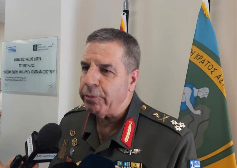ΑΓΕΣ Αντγος Χ. Λαλούσης για τουρκικές προκλήσεις: «Ο ΕΣ είναι ισχυρότερος από κάθε άλλη φορά»
