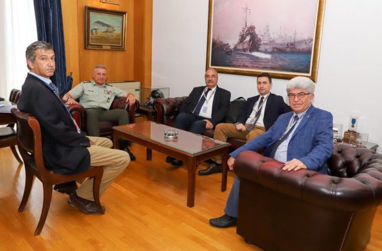 Συνάντηση Αρχηγού ΓΕΕΘΑ με τον Πρόεδρο της ΕΑΒ  και με Συμβούλους των Υπουργείων Εθνικής Άμυνας και Οικονομικών      