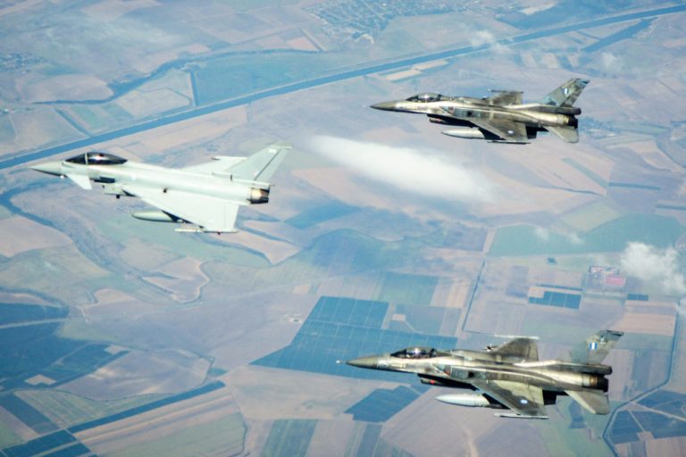 Συνεκπαίδευση Μαχητικών Αεροσκαφών της ΠΑ με Μαχητικά Αεροσκάφη της RAF       