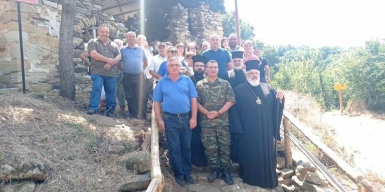Έβρος: Με τη συνδρομή του ΣΞ τελέσθηκε Θεία Λειτουργία σε εγκαταλελειμμένο χωριό των συνόρων
