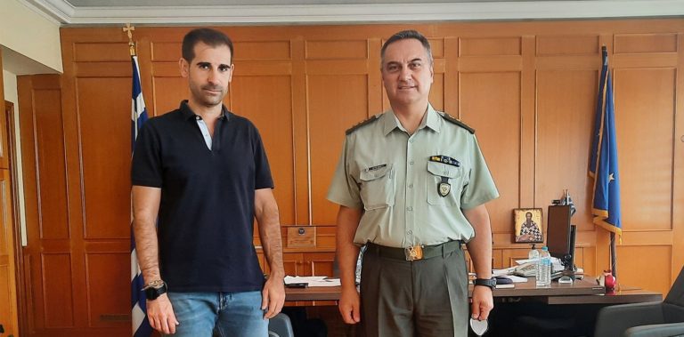 Στον Αντιπεριφερειάρχη Π.Ε Ηλείας ο νέος Διοικητής της ΣΕΤΤΗΛ Παρασκευάς Κατσιλίδης