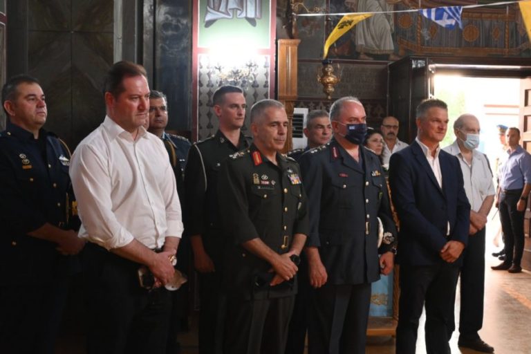 ΦΩΤΟ – ΒΙΝΤΕΟ από τη λιτανεία της Μεταμορφώσεως του Σωτήρος στην 1η Στρατιά