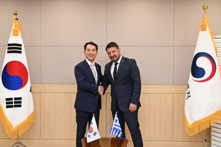 Συναντήσεις  ΥΦΕΘΑ Ν. Χαρδαλιά με τον Υπουργό Πατριωτών και Βετεράνων Minshik  Park και τον Μητροπολίτη Κορέας Αμβρόσιο, στη Σεούλ