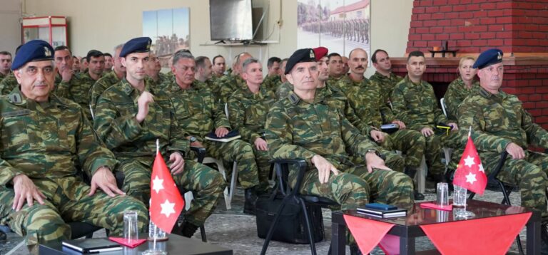 Επίσκεψη Αρχηγού ΓΕΣ στην Περιοχή Ευθύνης της 88 ΣΔΙ