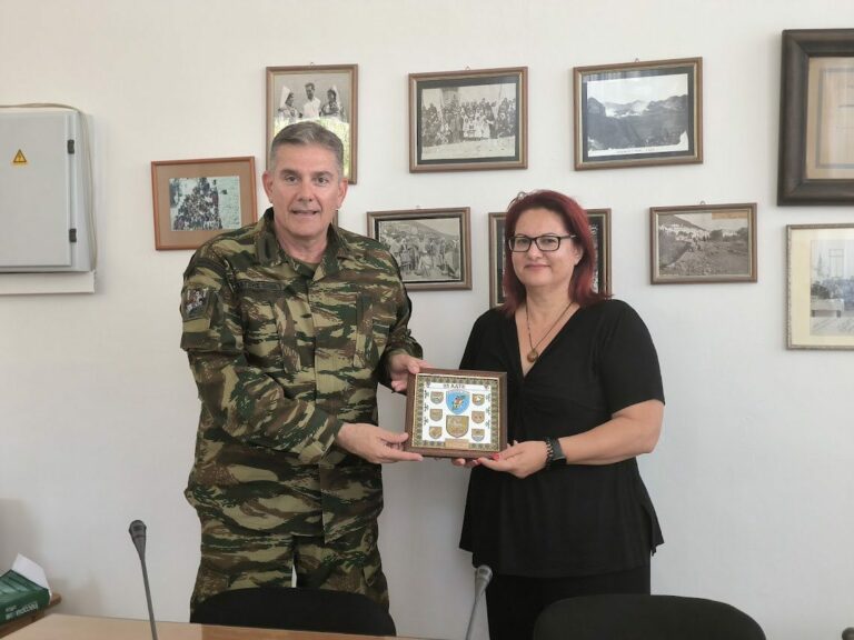 Τον Δήμο Τήλου επισκέφθηκε ο Διοικητής της 95 ΑΔΤΕ Εμμανουήλ Χατζής