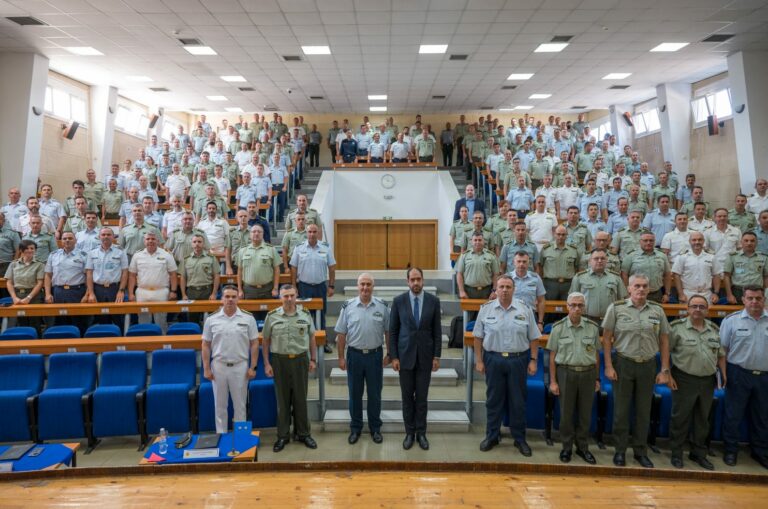 Επίσκεψη ΥΦΕΘΑ Γιάννη Κεφαλογιάννη στην Ανώτατη Διακλαδική Σχολή Πολέμου