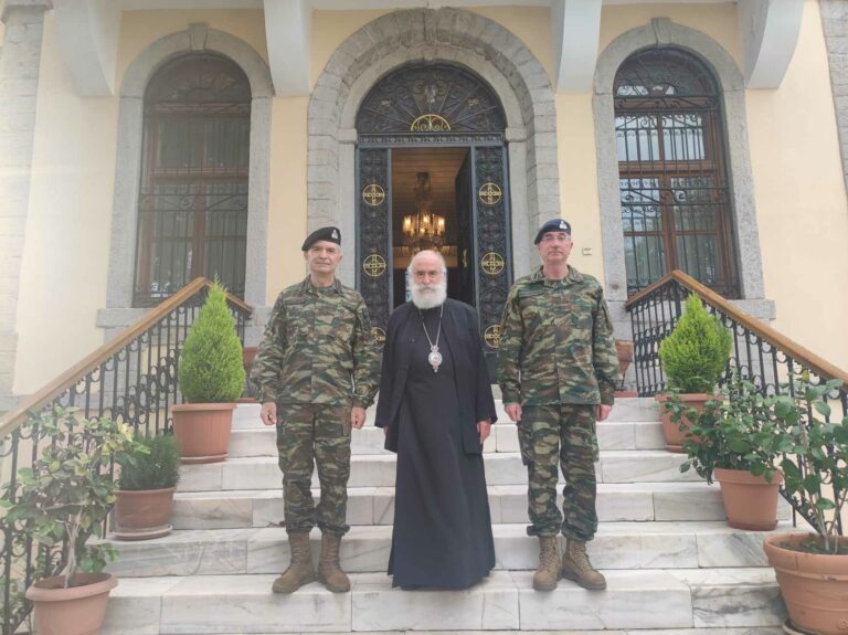 Ο ΑΓΕΣ Αντγος Γ. Κωστίδης στην Ιερά Μητρόπολη Ξάνθης