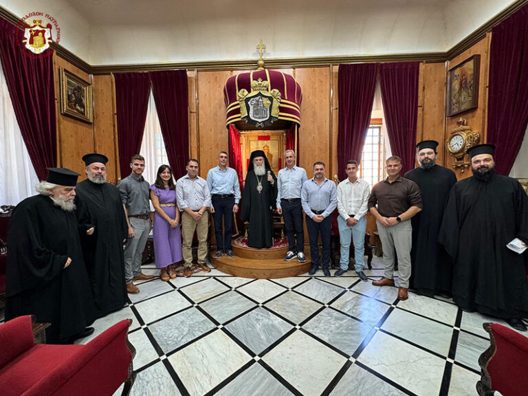 Ο Πατριάρχης Ιεροσολύμων υποδέχθηκε τη Στρατιωτική Αντιπροσωπεία στο Τελ Αβίβ