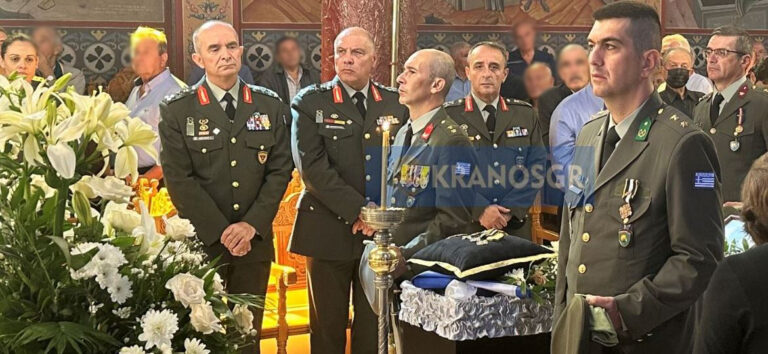 ”Γεια σου φίλε μου…” – Ο συγκινητικός αποχαιρετισμός του ΑΓΕΣ στον Αντιστράτηγο Γεώργιο Γαρίνη