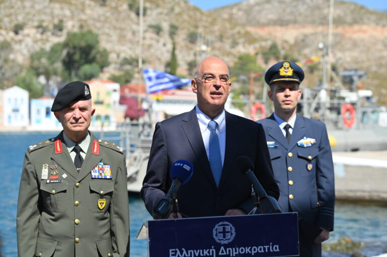 Δένδιας από Καστελόριζο: ”Κομβικό σημείο το Καστελόριζο – Δεν έχουμε καμία πρόθεση να είμαστε οι αδύναμοι…”