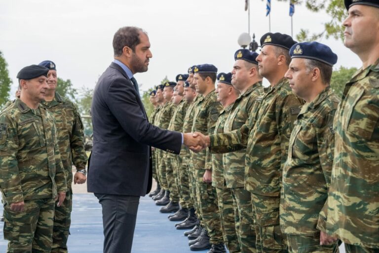Επίσκεψη ΥΦΕΘΑ Γιάννη Κεφαλογιάννη στην 34η Μηχανοκίνητη Ταξιαρχία Πεζικού