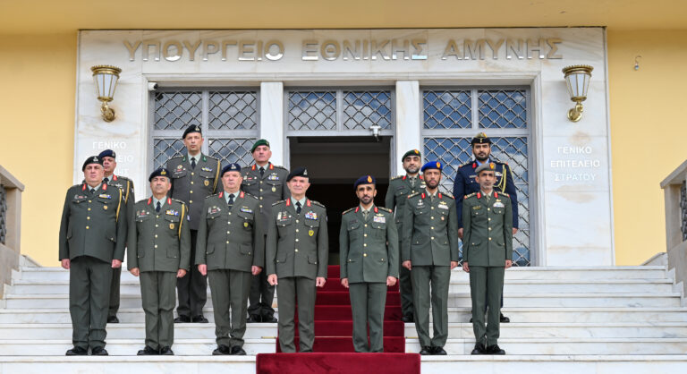 Επίσημη Επίσκεψη Αρχηγού Χερσαίων Δυνάμεων των Ηνωμένων Αραβικών Εμιράτων