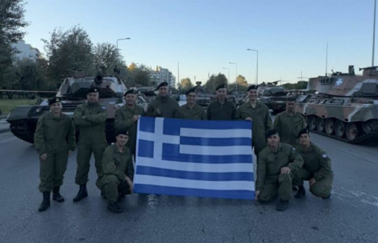 28η Οκτωβρίου: «Τράνταξαν» την Θεσσαλονίκη τα σύγχρονα άρματα μάχης τύπου Leopard 1 και 2