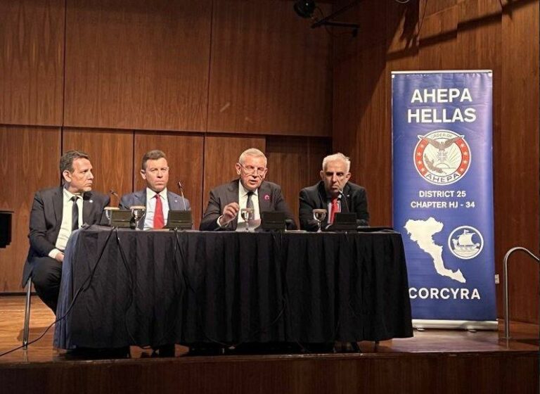 Κέρκυρα: Ομιλία του Επίτιμου ΑΓΕΕΘΑ Στρατηγού Κων. Φλώρου