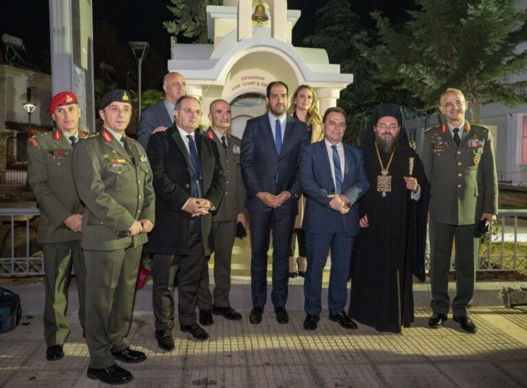 Παρουσία Κεφαλογιάννη στα Θυρανοίξια Ιερού Παρεκκλησίου των Αγίων Ευγενίου του Τραπεζουντίου & Παϊσίου του Αγιορείτου στο Κιλκίς