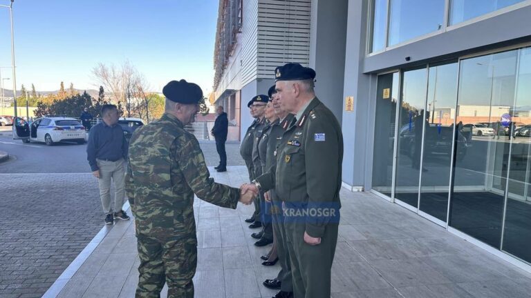 Κωστίδης – Γαρίνης στο 424 ΓΣΝΕ – Σε ”βαρύ” κλίμα η πρώτη επίσκεψη