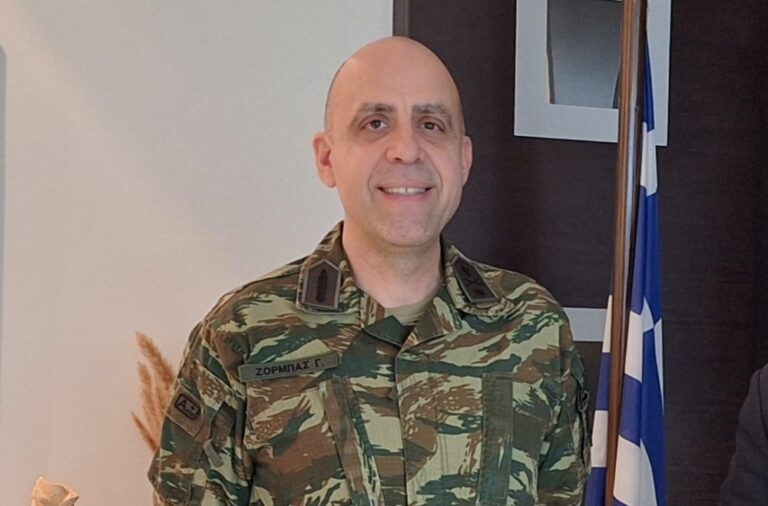 Ο Ταξίαρχος Γ. Ζορμπάς νέος διοικητής του ΚΕΕΜ