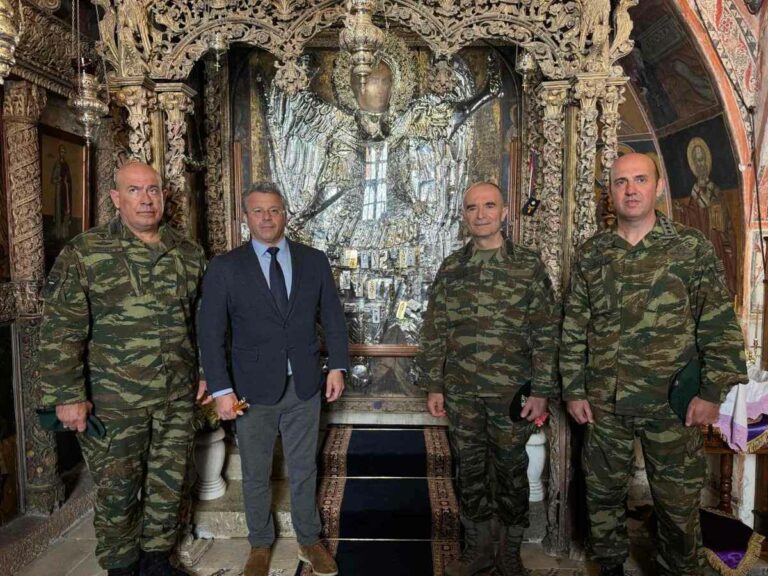 Επίσκεψη Αρχηγού ΓΕΣ στην Περιοχή Ευθύνης της 95 ΑΔΤΕ