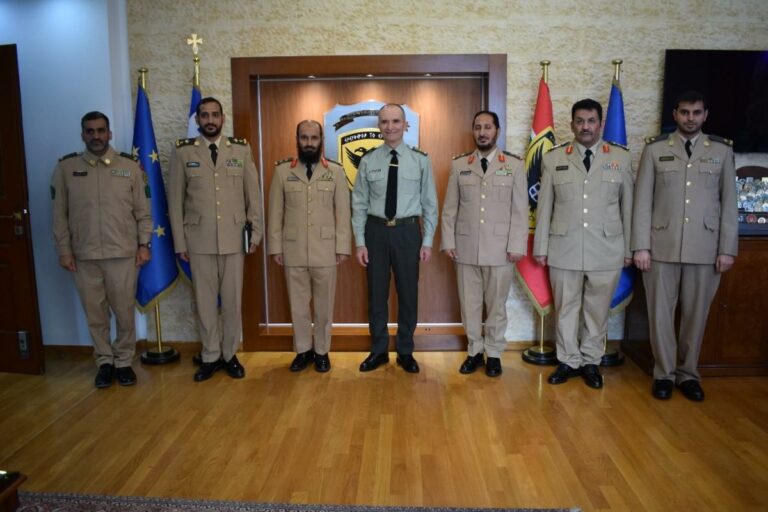 Στο ΓΕΣ Επιτελείς των Χερσαίων Δυνάμεων της Σαουδικής Αραβίας