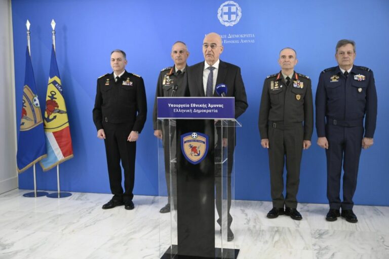 ΒΙΝΤΕΟ – Όσα είπε ο ΥΕΘΑ Νίκος Δένδιας για τις αυξήσεις μισθών στις ΕΔ