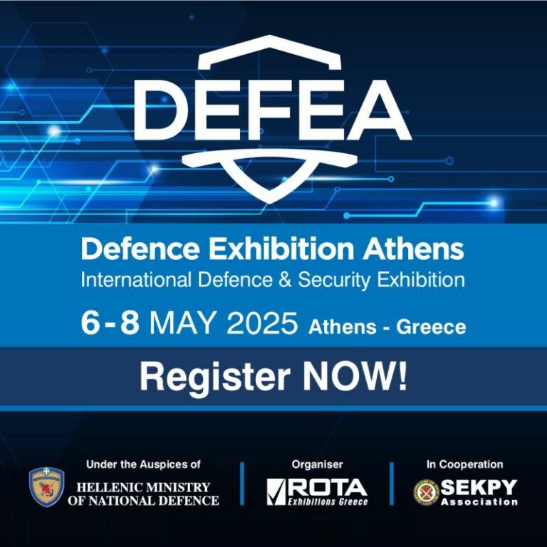 Η αντίστροφη μέτρηση για τη DEFEA – Defence Exhibition Athens 2025 ξεκίνησε!