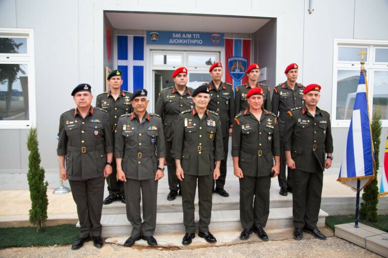 Τελετή Εγκαινίων στρατιωτικών εγκαταστάσεων 546 Α/Μ ΤΠ
