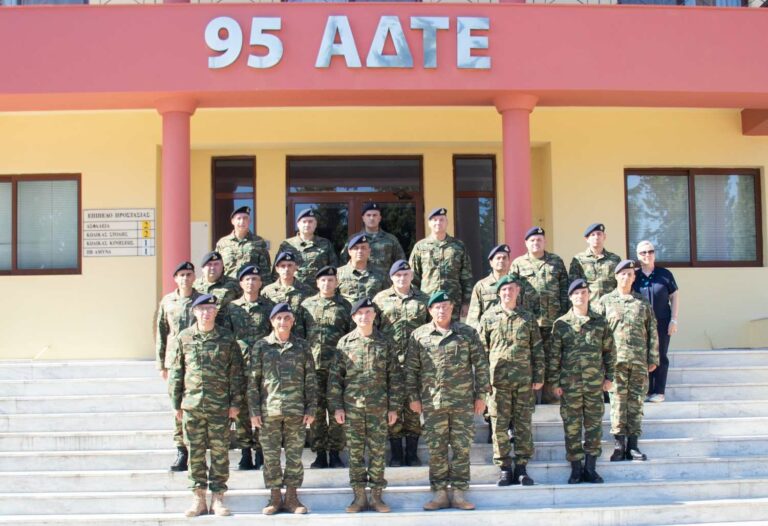 Επίσκεψη Αρχηγού ΓΕΣ στην Περιοχή Ευθύνης της 95 ΑΔΤΕ