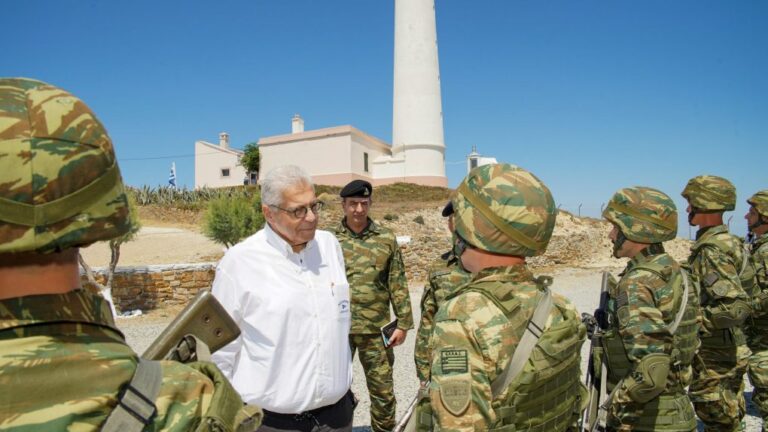 Μήνυμα ισχύος και στήριξης από Λήμνο – Οικονόμου: «Είμαστε παρόντες»