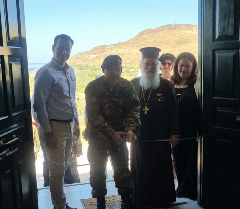 Εγκαινιάστηκαν οι ανακαινισμένοι ξενώνες της 98 ΑΔΤΕ στην Πέτρα