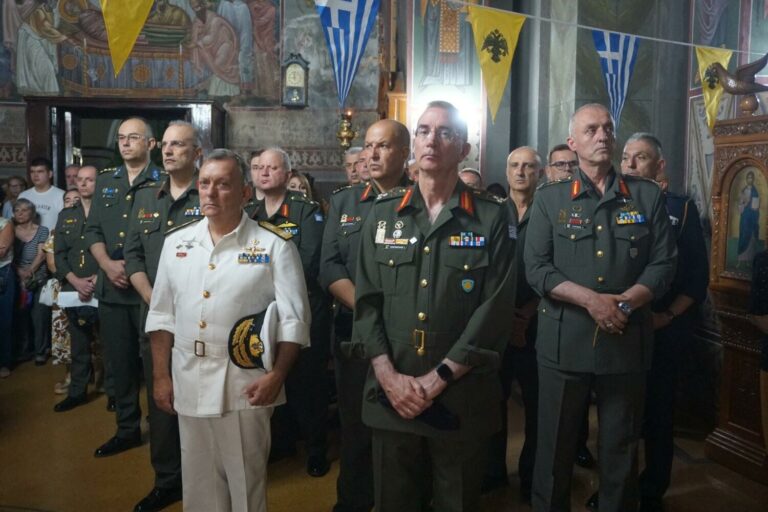 1η Στρατιά: Ξεκίνησαν οι θρησκευτικές εκδηλώσεις για τον εορτασμό της Μεταμορφώσεως του Σωτήρος