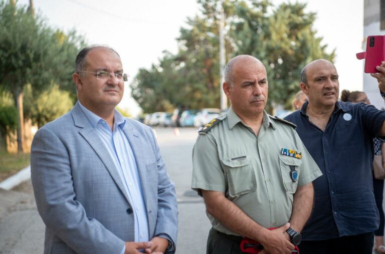 Κιλκίς: Ο Διοικητής της 71 Α/Μ Ταξιαρχίας στην υποδοχή της Τιμίας Κάρας του Αγίου Αλεξίου