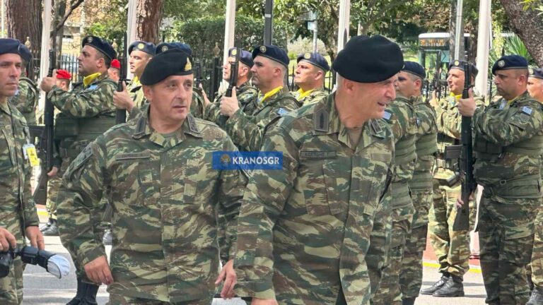 Συγκινητικό περιστατικό με τον Αρχηγό ΓΕΣ Αντιστράτηγο Γεώργιο Κωστίδη