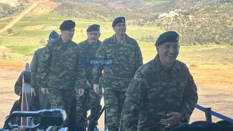 Στρατηγός Δ. Χούπης: Από το Άλμα της ΩΡΙΩΝ στα drones του Αίσιος Οιωνός – Απόλυτη επιχειρησιακή ετοιμότητα