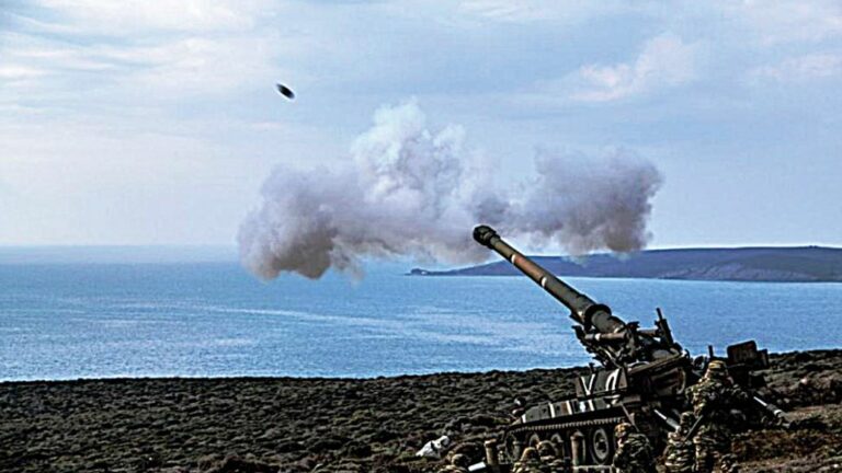 12η Μεραρχία: Διήμερες βολές Πυροβολικού στην παραλία Πετρωτών