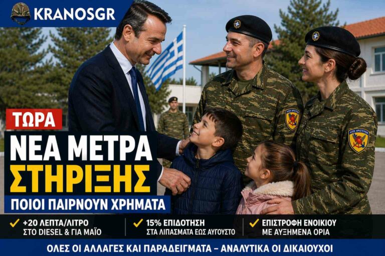 Νέα μέτρα στήριξης Μητσοτάκη οικογένεια και παιδιά